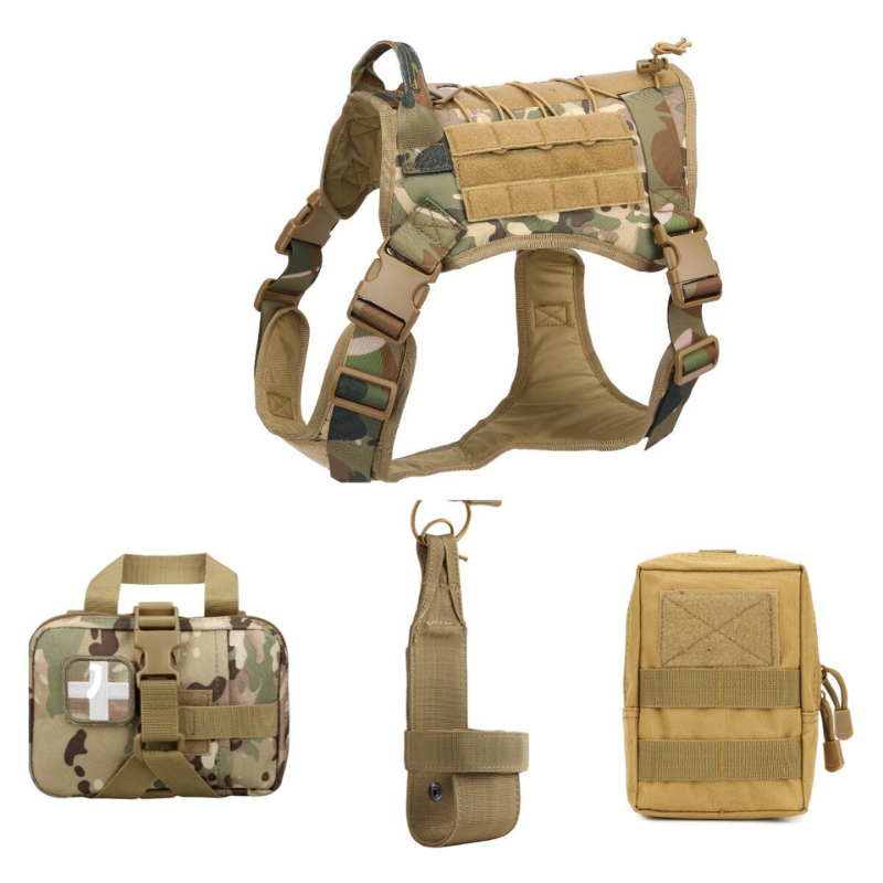 Dog Harness and Leash Set Vest