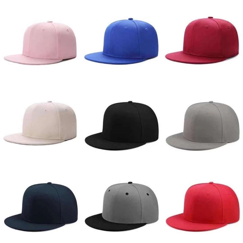 Hat Men's Trendy Hip-Hop Cap Korean Style Street Men's Black Autumn And Winter Outdoor Hip-Hop Flat-edge Baseball Cap