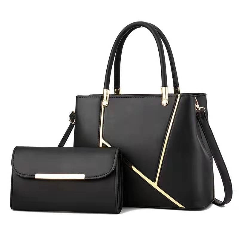 Women's Large All Seasons Pu Leather Fashion Bag Sets