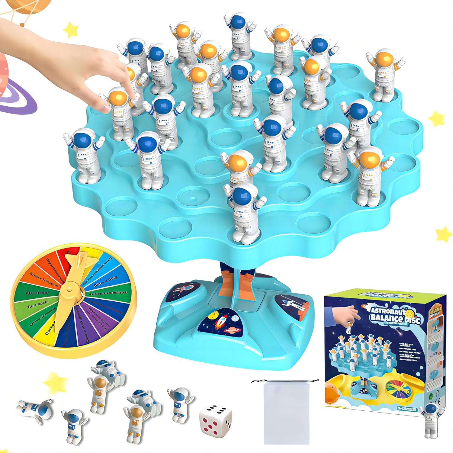 Astronaut Balancing Tree Game