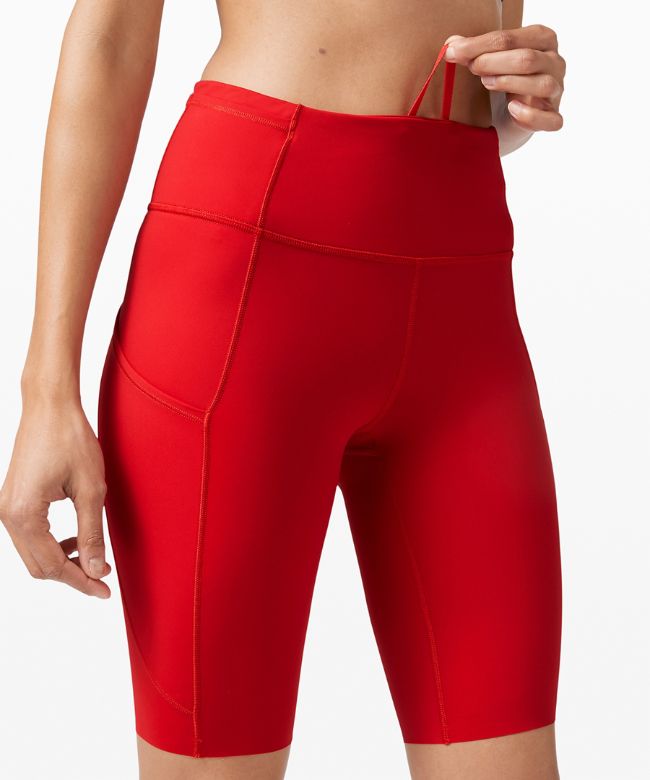 lululemon Fast and Free High-Rise Short 10 Online Only