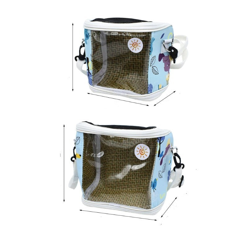 Bird Travel Carrier Portable Cage | Lightweight Breathable Bird  Travel Cage