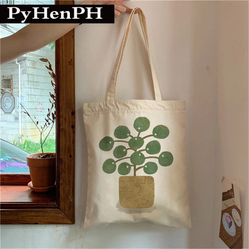 Women's Small Canvas Color Block Vintage Style Classic Style Square Open Shoulder Bag