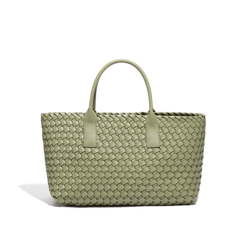 Women's Woven Bag Summer New Light Luxury Large Capacity Vegetable Basket Bag Fashion Casual Versatile High Quality Handbag For Women