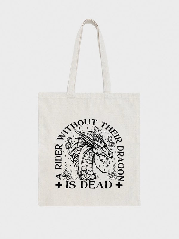 Hot Sale Fourth Wing Science Fiction Bag Bat Boy Mixed Blood Camp Novel SJM Novel Crescent City Canvas Bag