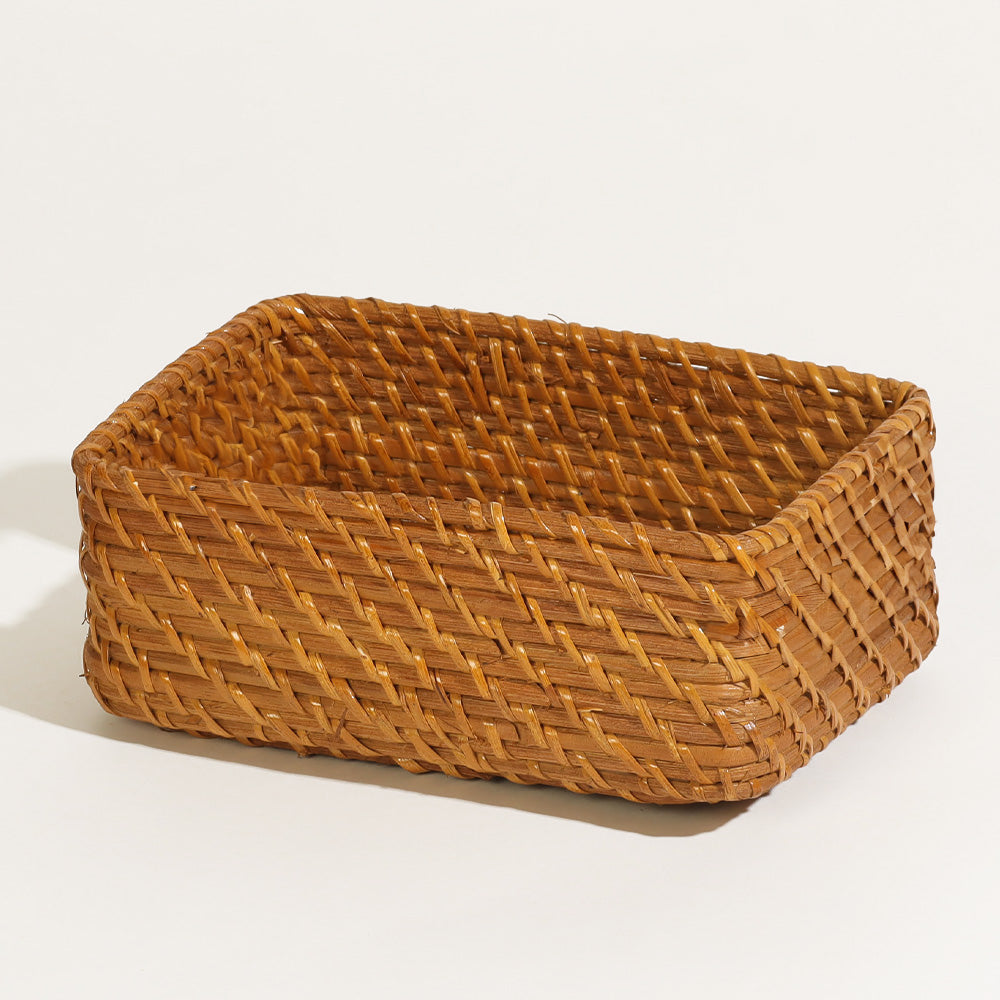 Vitta Rattan Storage Basket Medium - Natural