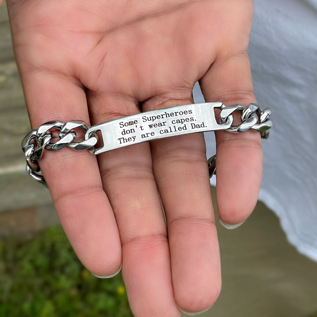 My Dad My Hero  Bracelet