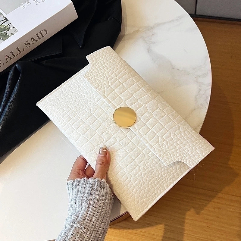 Women's All Seasons Pu Leather Vintage Style Classic Style Envelope Bag Clutch Bag