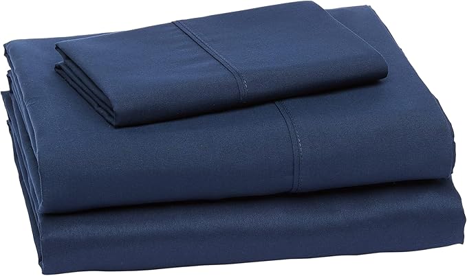 3 Piece Bed Sheet Set with 14-Inch Deep Pockets