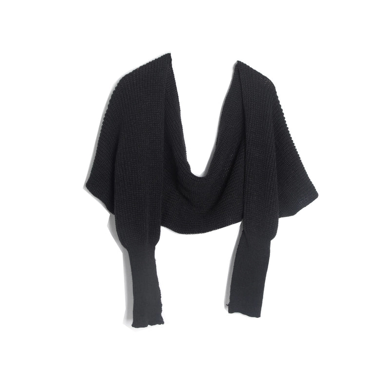 Unisex Casual Minimalist Solid Color Acrylic Shawl