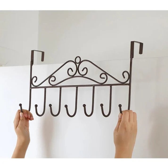 Multipurpose Over The Door Hanger | For Kitchen. Bathroom. Room. Hall