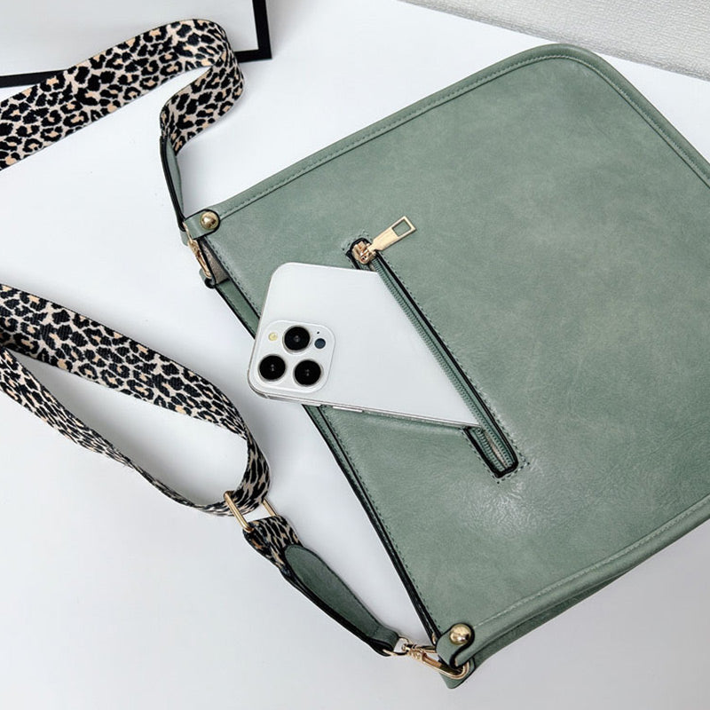 💥Hot Sale👜Colorful Straps Crossbody Leather Bags