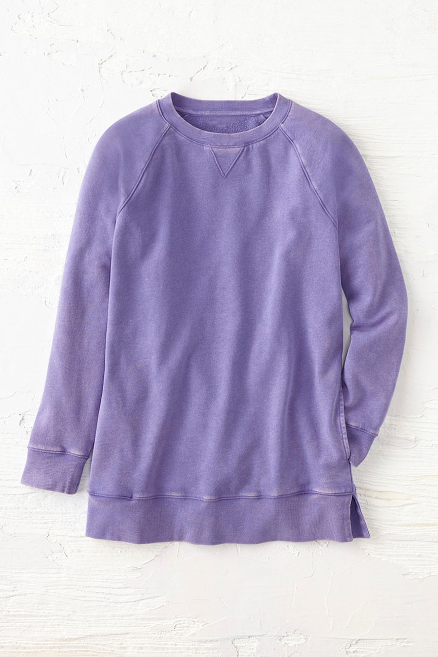 Colorwash Tunic Sweatshirt
