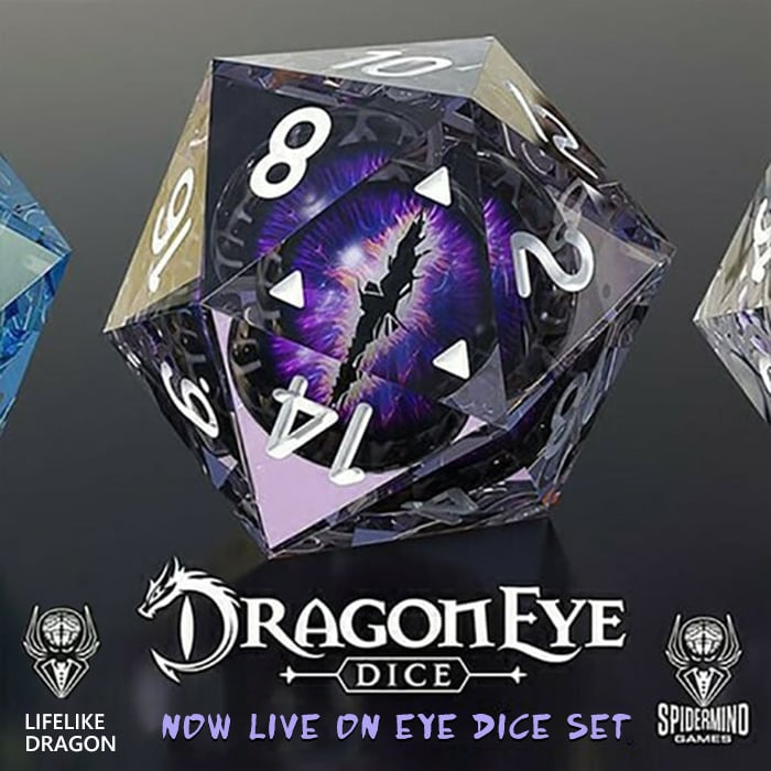 ⏰Promotion 48% OFF💥Lifelike Green Dragon Eye Dice