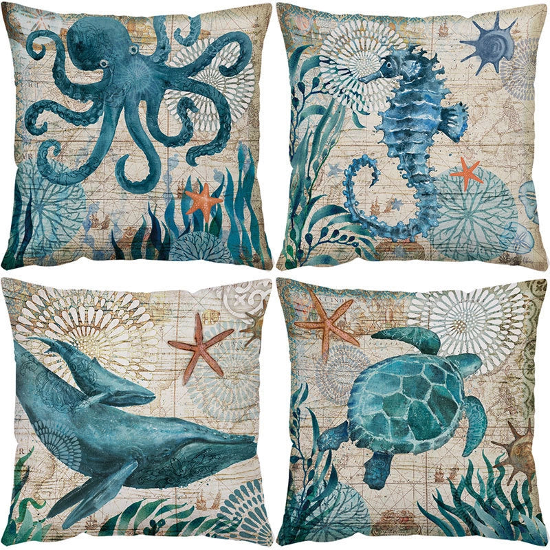 Cute Animal Butterfly  Pillow Cases Couch & Sofa Decor