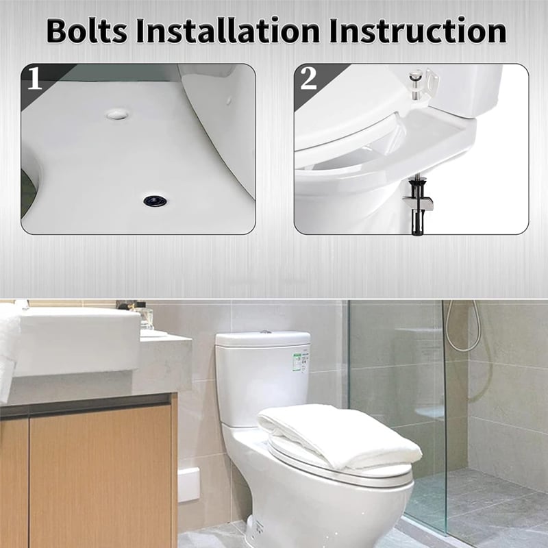 🔥Buy 1 Get 1 Free🔥Heavy Duty Toilet Seat Fastener Bolt kit