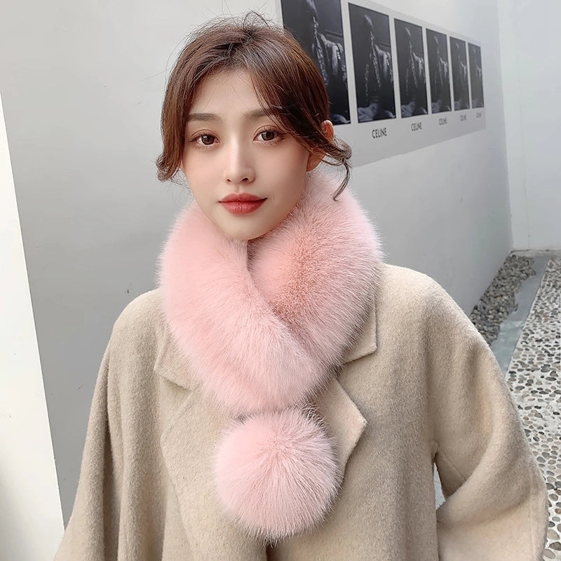 Women's Casual Minimalist Solid Color Artificial Wool Scarf
