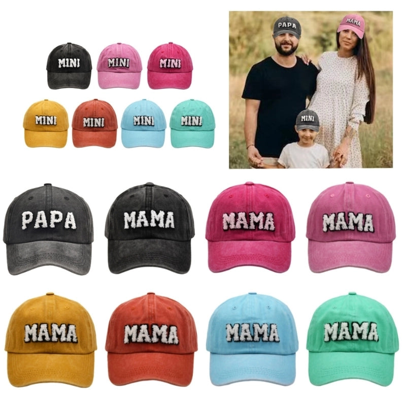 Women's Basic Color Block Curved Eaves Baseball Cap