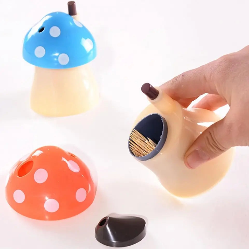 MUSHROOM TOOTHPICK DISPENSER