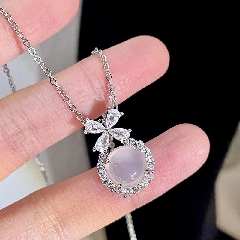 2 Pieces Minimalist Classic Style Geometric Titanium Steel Plating Pendant Necklace