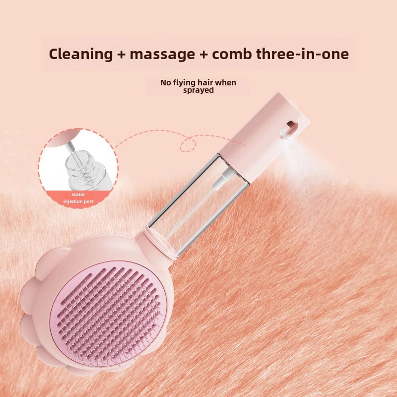 New Pet Spray Comb Cat Comb Water Spray To Floating Hair Cat Dog Needle Comb Pet Cleaning Supplies