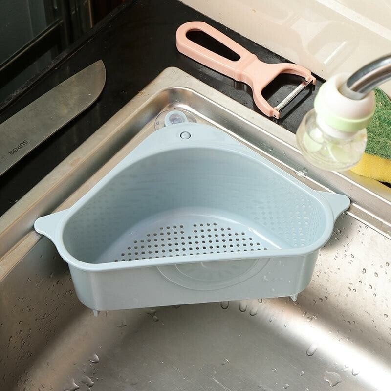 Triangle Storage Holder Multifunctional Drain Shelf