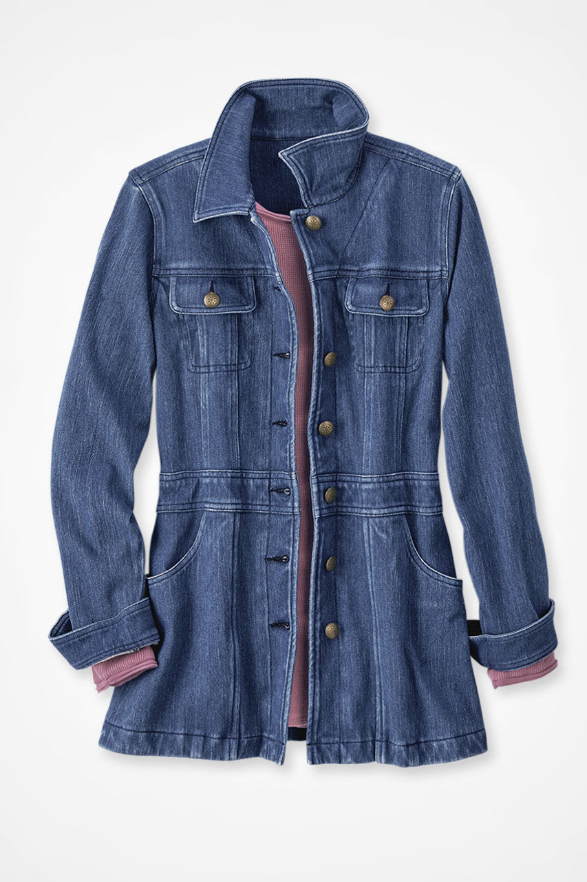 Urban Trails Knit Denim Jacket