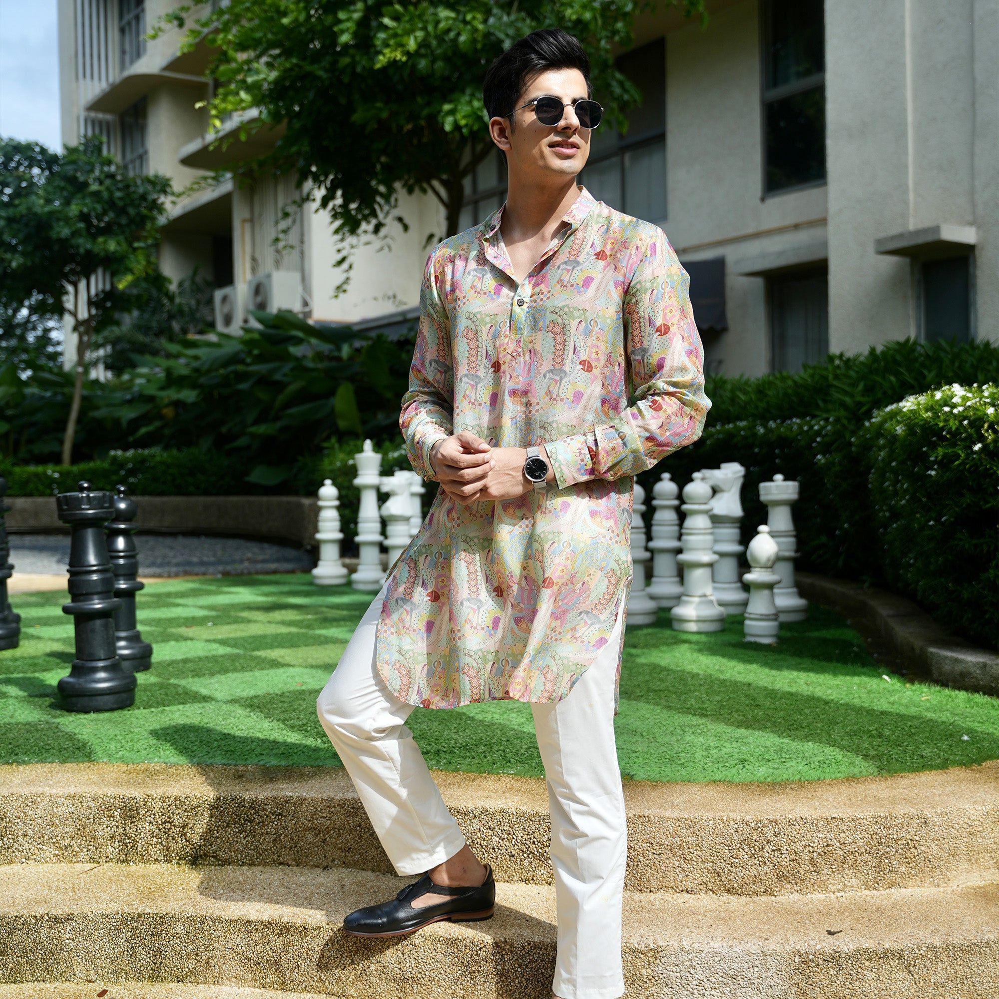 Versace Home Ganganagery Kurta