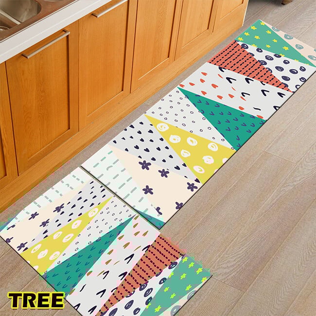 【Buy One Get One Free】Kitchen Printed Non-Slip Carpet