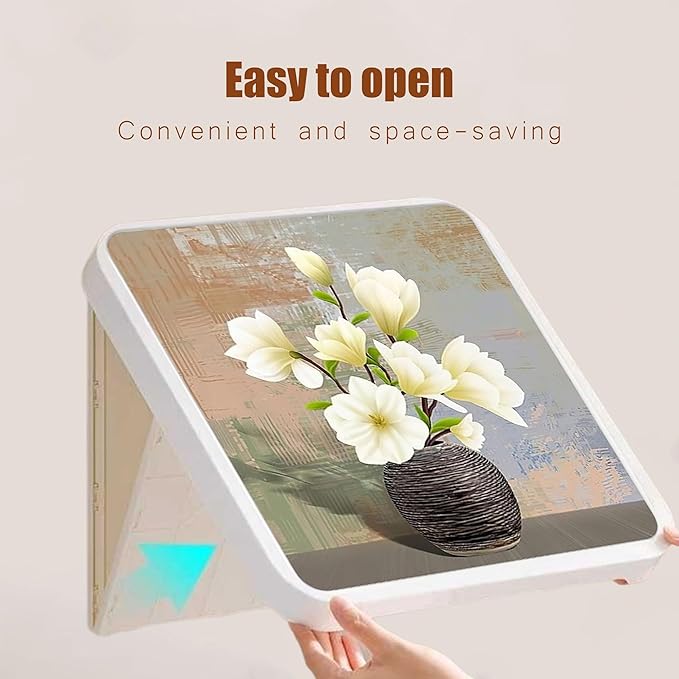 Folding Storage Box for Bathroom . Wall Mounted Bathroom Shelves