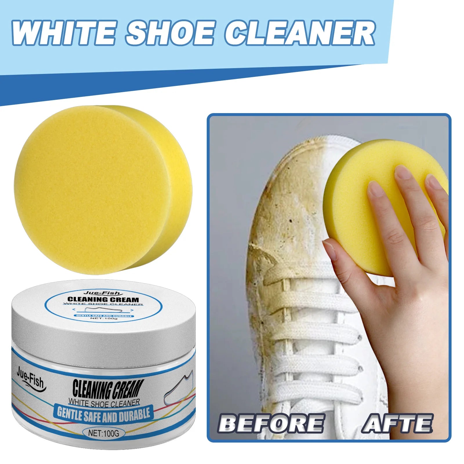 Water-free Shoe cleaner