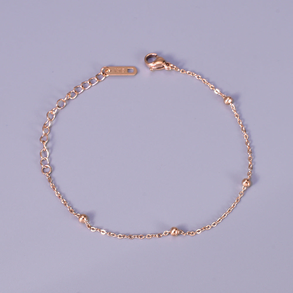 Unisex Heart Anklets
