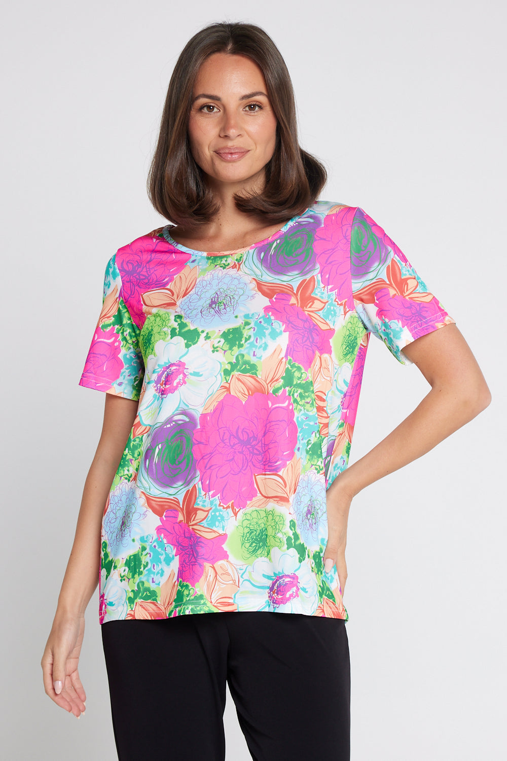 Aubrey Top - Spring Bouquet