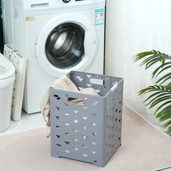 Folding Laundry Basket . Foldable Laundry Basket Plastic