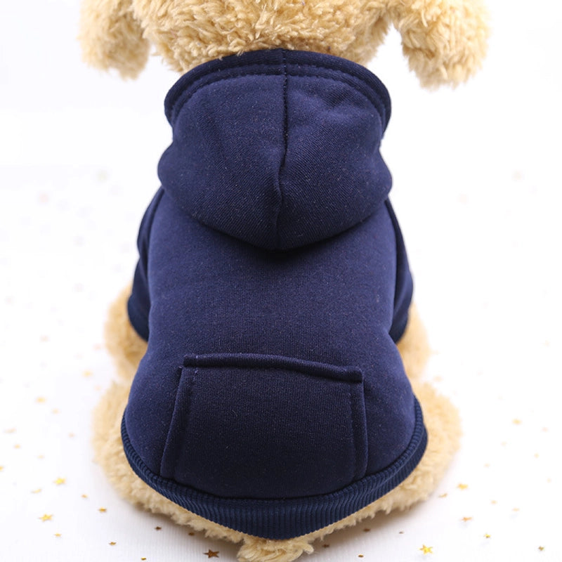 Clearance Autumn And Winter Fleece Sweater Pocket Two-legged Sports Style Pet Dog Cat Clothes Outdoor Manufacturers