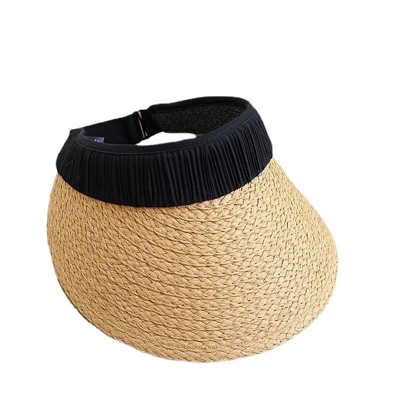 Women's Vacation Solid Color Big Eaves Sun Hat