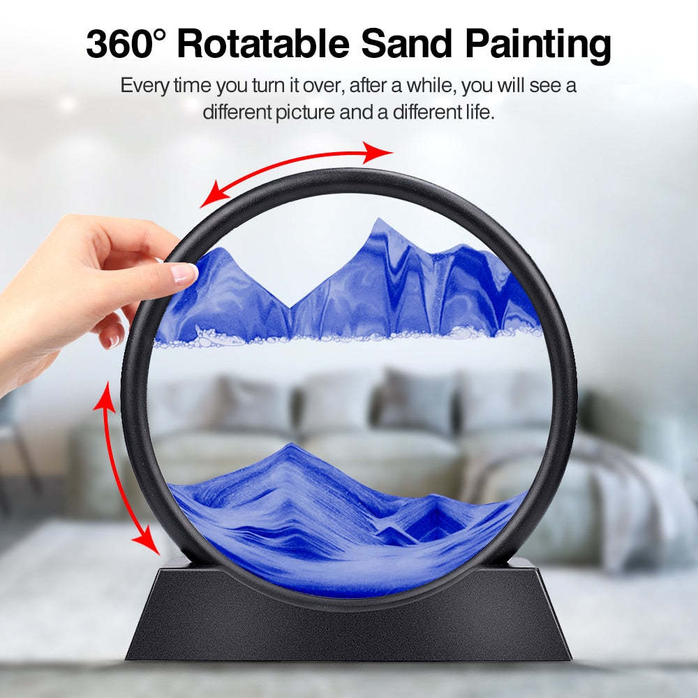 Perfect Gift-3D Hourglass Deep Sea Sandscape