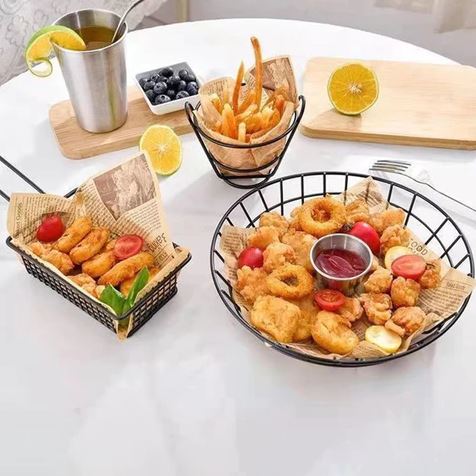 Snacks Buckets & Restaurant Style Serving Platter