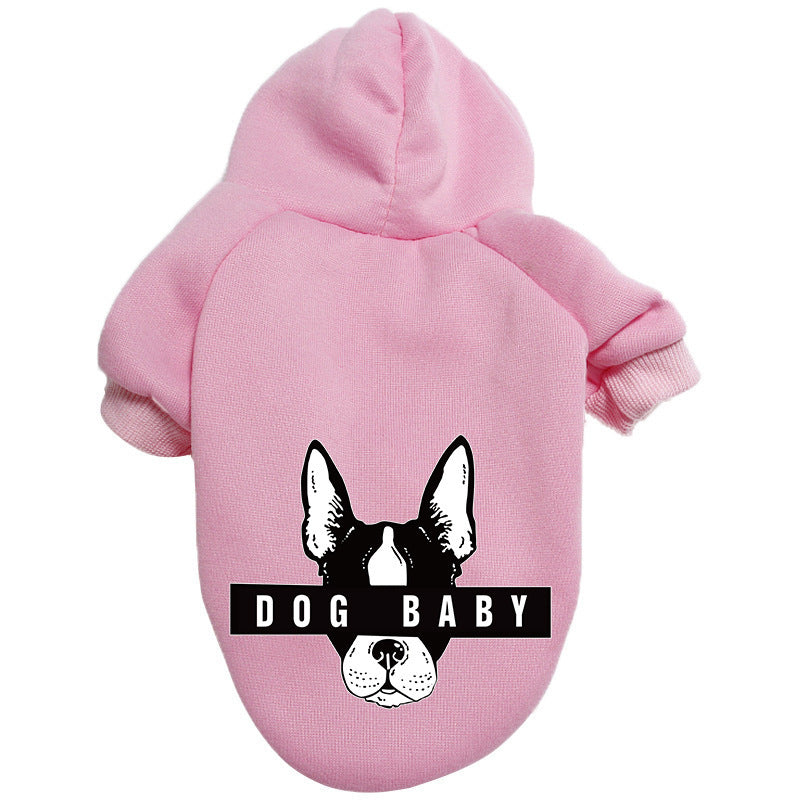 Padded Dog Sweater - Comfortable Fleece Clothing for Small. Medium. and Large Dogs