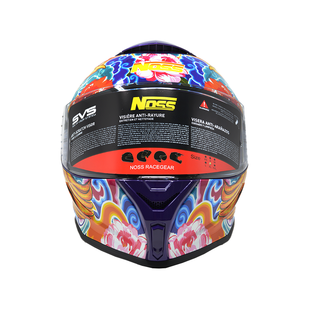 Casco Noss 801 Peacock