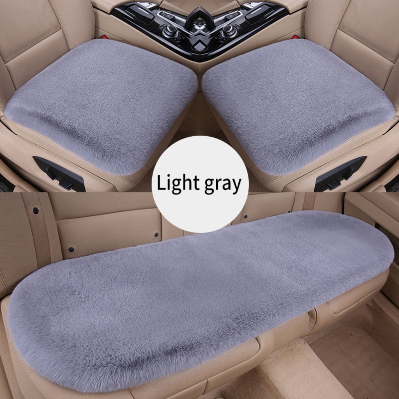-Plush Car Seat Cushion