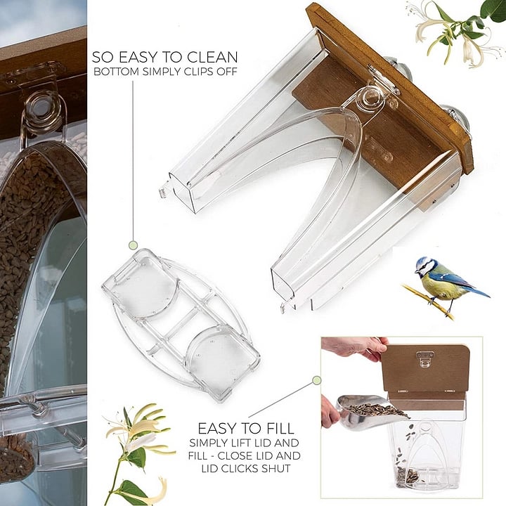 🐦2023 New Year Sale💝 Arch Window Bird Feeder🏠