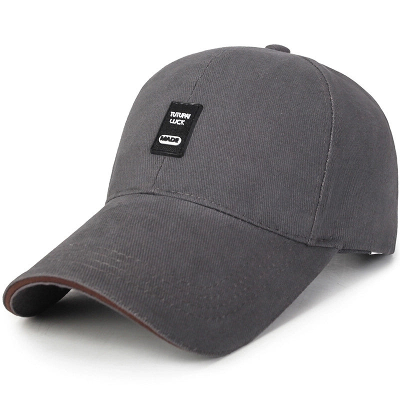 Unisex Minimalist Letter Curved Eaves Baseball Cap
