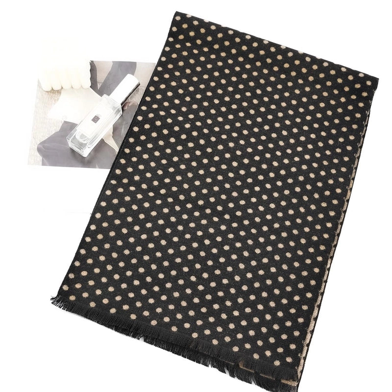 Men's Casual Short Scarf Warm Windproof Business