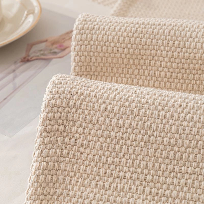 Cotton And Linen Sofa Cushion Simple Modern Sofa Cover Non-slip Seat Cushion Four Seasons Universal Cover Cloth Linen Woven