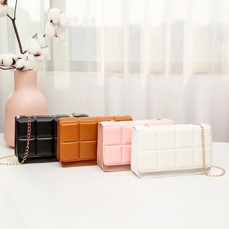 Small Pu Leather Square Bag