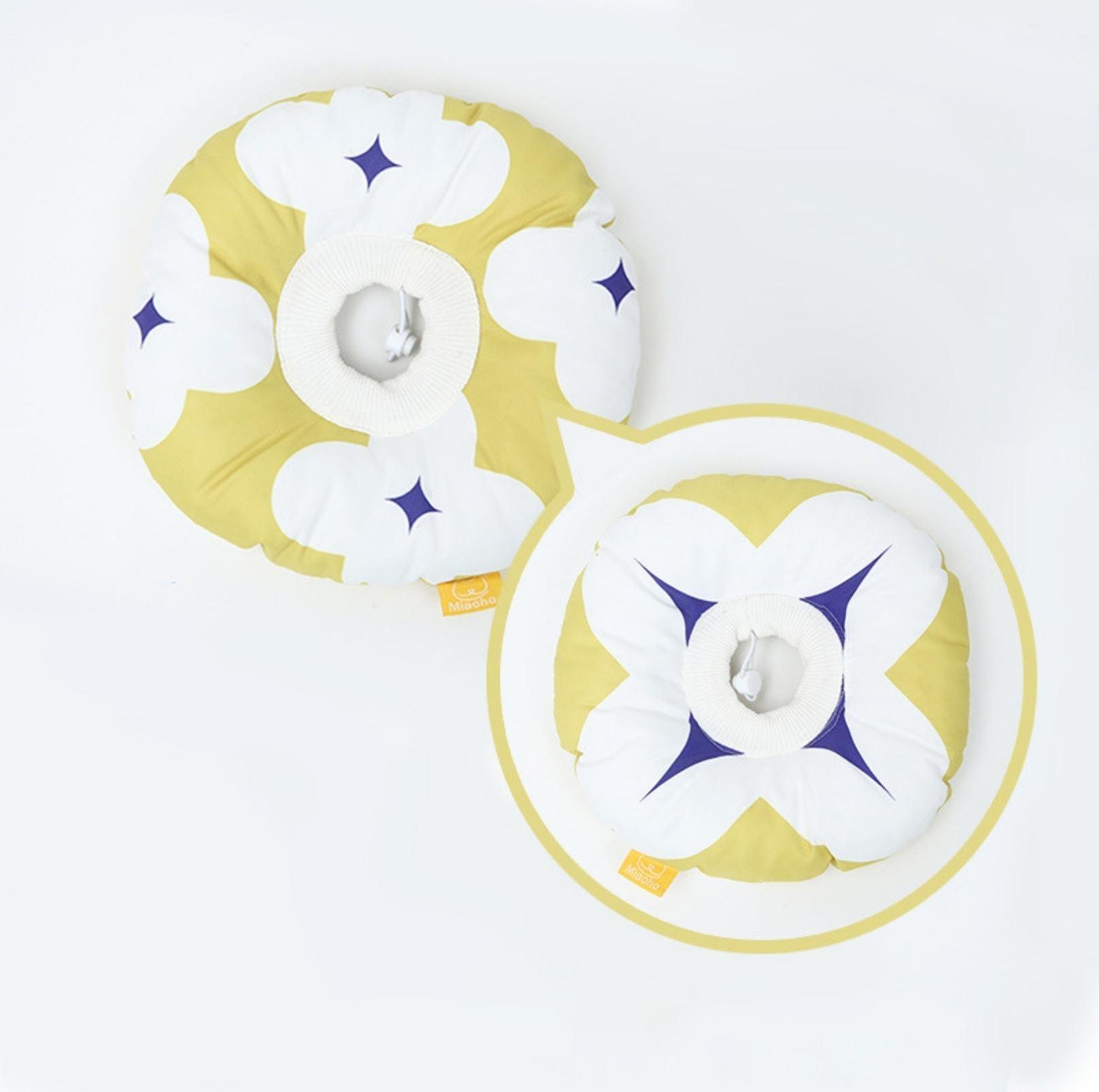Flower Pattern Water-Proof Pet Recovery Collar