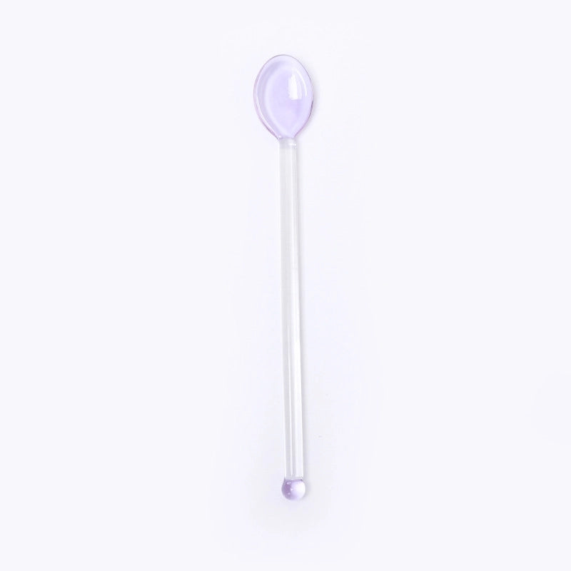 Minimalist Transparent Glass Spoon