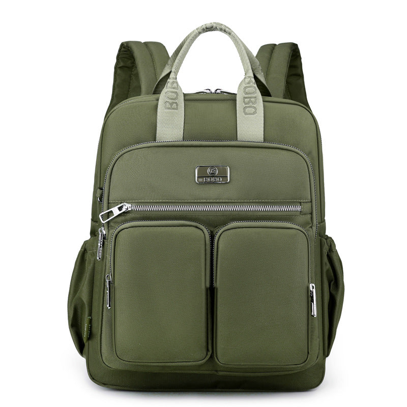 Women's Multi-Pocket Waterproof Oxford Cloth Backpack