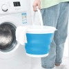 Multi-Functional Eco-Friendly Scalable & Retractable Silicone Bucket 10 Ltr